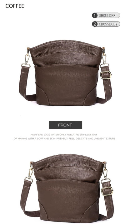 Crossbody Bag for Women – 5 Colors, Genuine Leather | Bag Vero – detail view 18