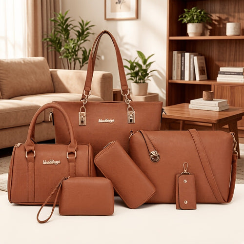 Crossbody Bag for Women – 6-Piece, Adjustable Strap, for Travel & Everyday Use | Bag Vero – front view