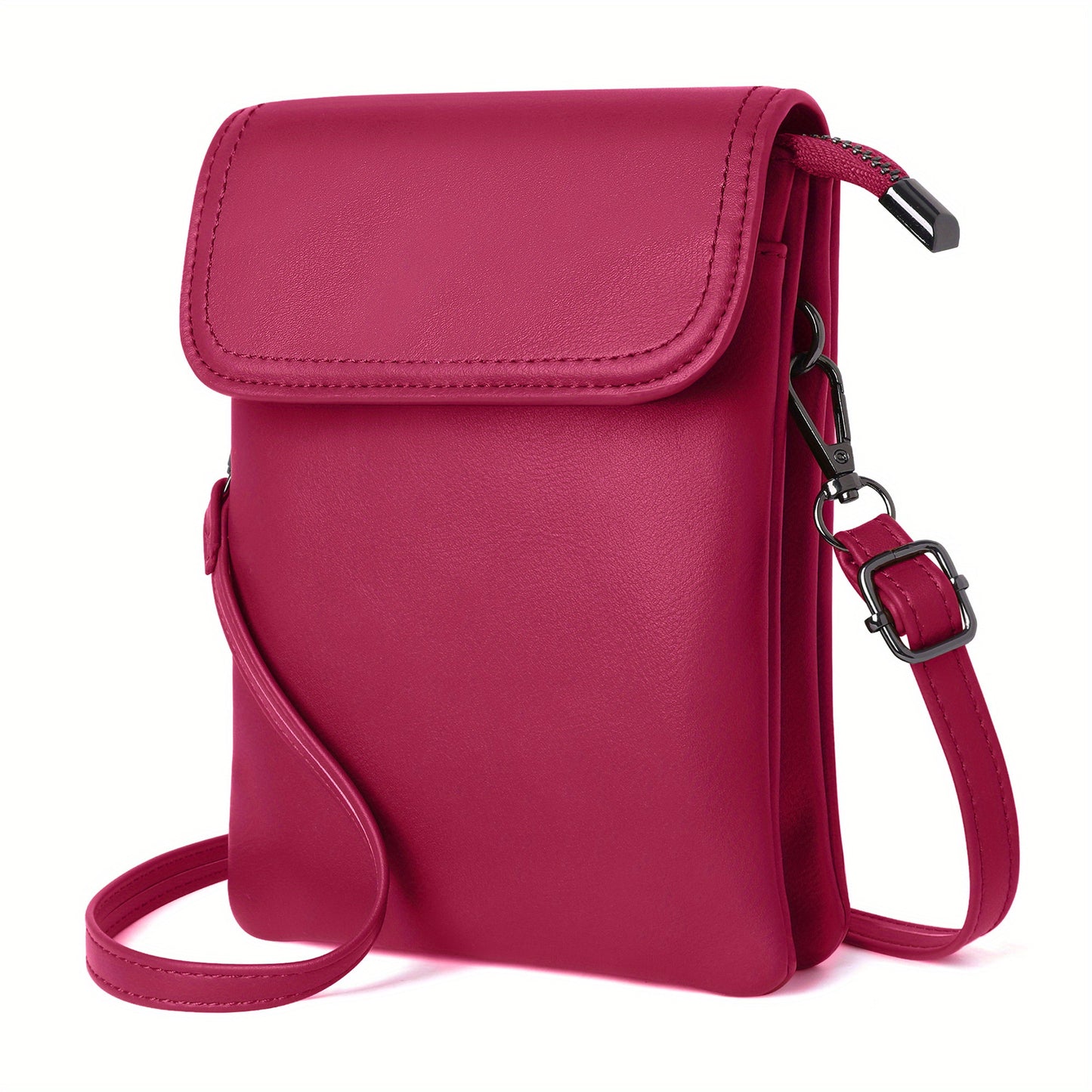 Crossbody Bag for Women – 7 Colors, PU Leather, Adjustable Strap | Bag Vero – front view