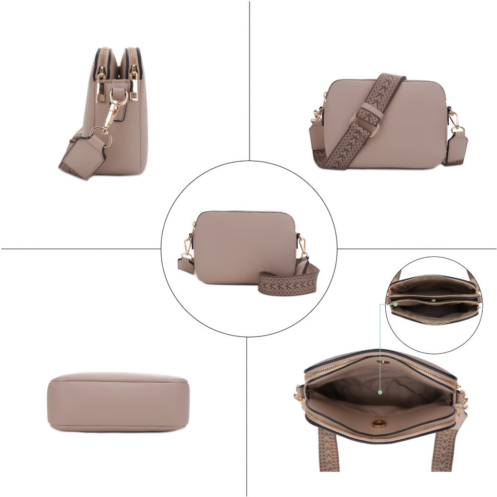 Crossbody Bag for Women – 8 Colors, PU Leather, for Everyday Use | Bag Vero – detail view 3