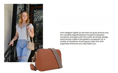 Crossbody Bag for Women – 8 Colors, PU Leather, for Everyday Use | Bag Vero – detail view 17