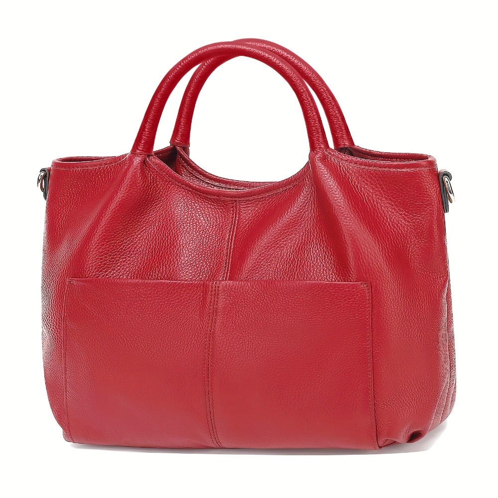 Crossbody Bag for Women – Genuine Leather, Large Capacity, for Work | Bag Vero – front view