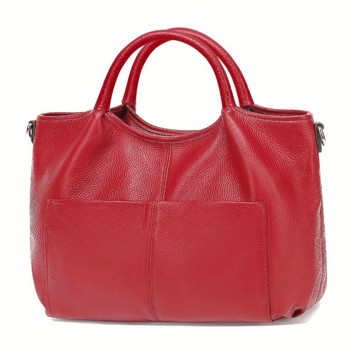 Crossbody Bag for Women – Genuine Leather, Large Capacity, for Work | Bag Vero – front view