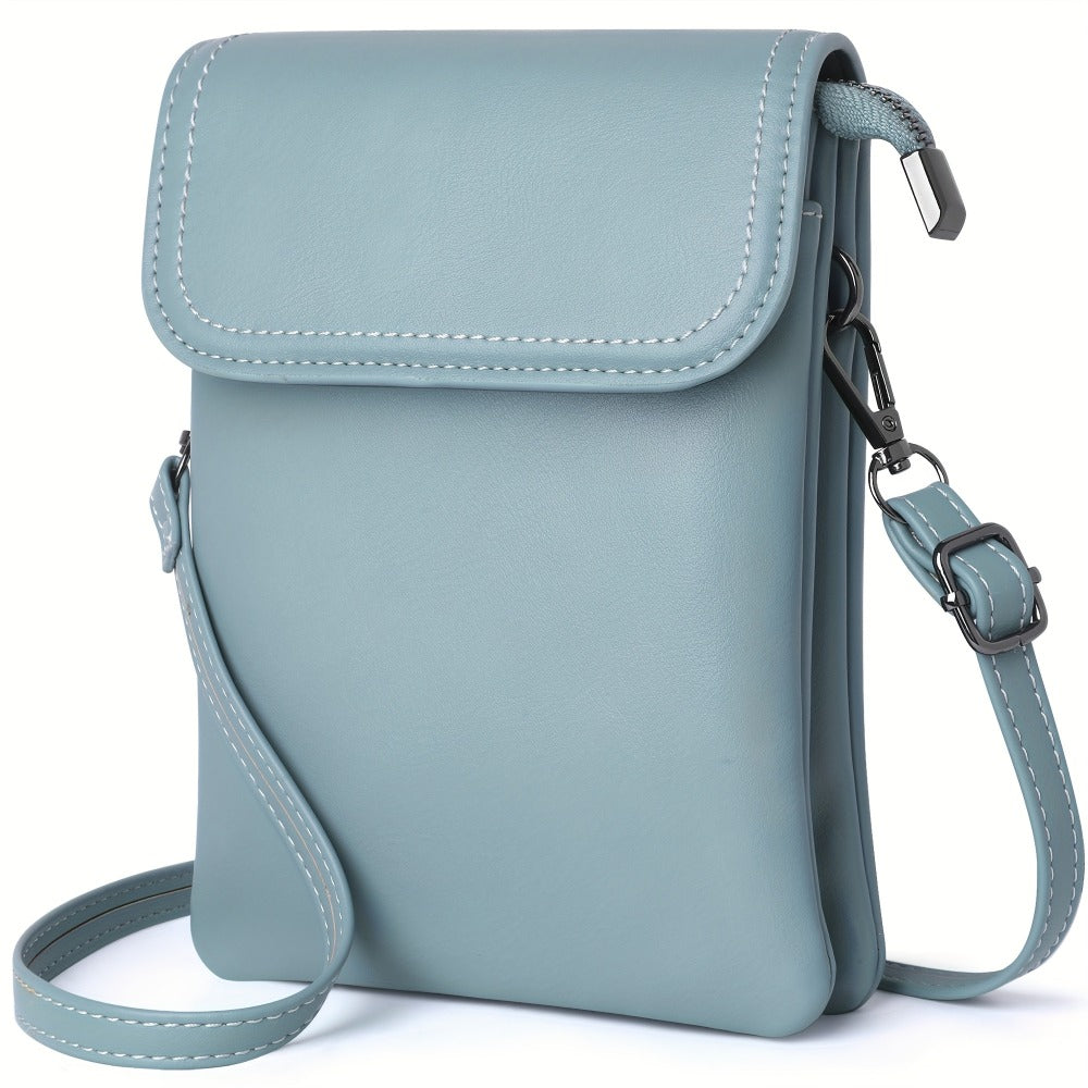 Crossbody Bag for Women – PU Leather, Adjustable Strap, Mini, for Travel | Bag Vero – front view