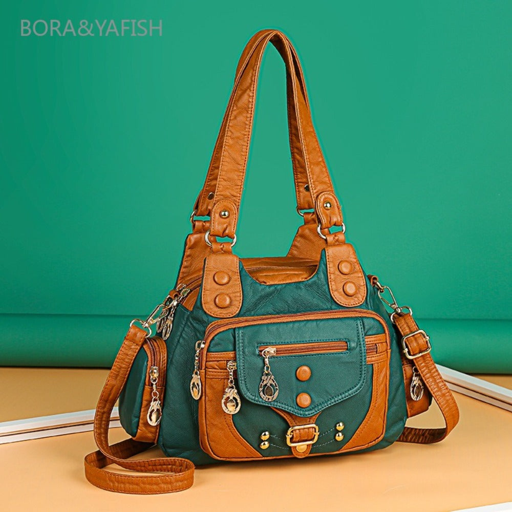 Crossbody Bag for Women – PU Leather, Large Capacity | Bag Vero – front view