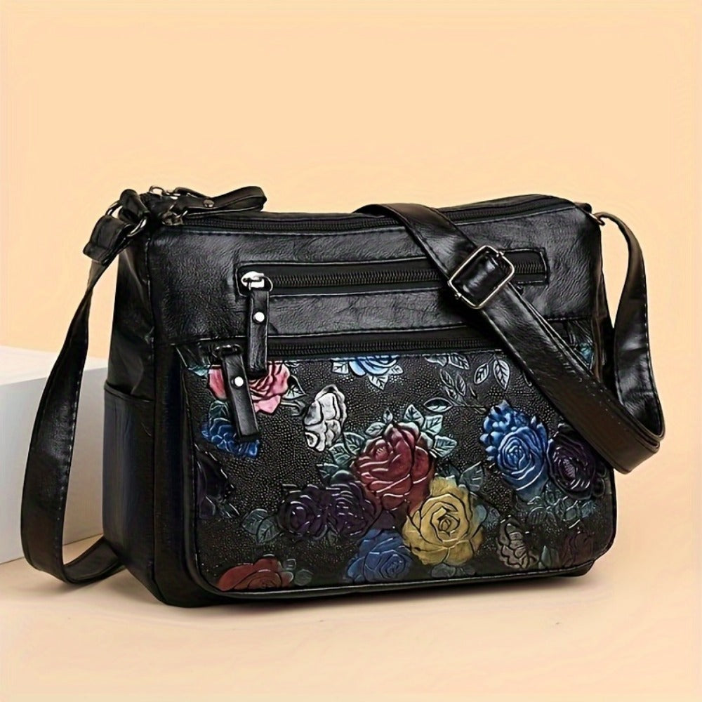 Crossbody Bag for Women – PU Leather, Lightweight, for Travel & Work | Bag Vero – front view