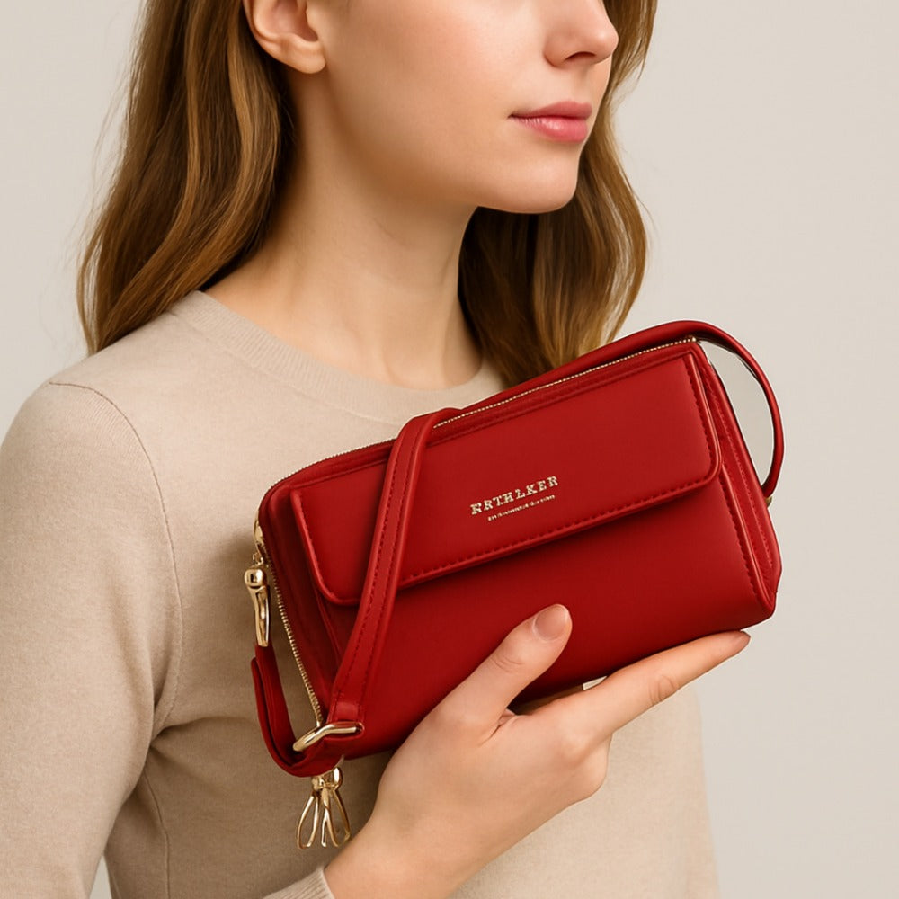 Crossbody Bag for Women – Vegan Leather, Anti-Theft, for Travel | Bag Vero – front view