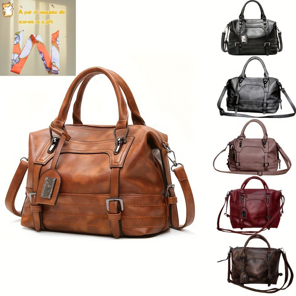 Crossbody Bag – Large Capacity, Adjustable Strap, for Travel & Work | Bag Vero – front view