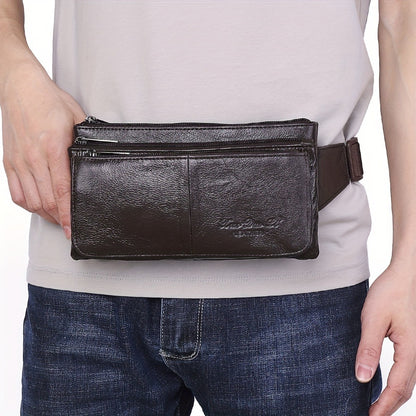 Waist Bag – Genuine Leather, Adjustable Strap, Lightweight, for Travel | Bag Vero – detail view 9