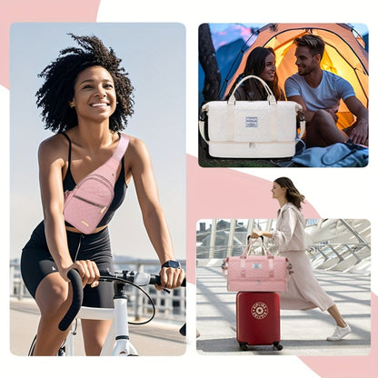 Of 3 Versatile Outdoor Bags Suitable for Travel, Including a Handbag for Women, a Crossbody Bag, a Makeup Pouch, a Beach Tote, a Storage Bag, And a Gym Bag
