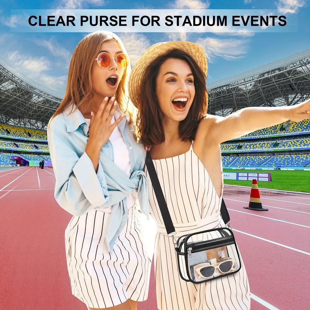 Crossbody Bag for Women – PVC, Clear, Transparent, Adjustable Strap | Bag Vero – detail view 9