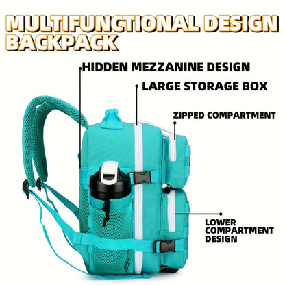 2.38gal Mini Hiking Backpack Daily Use Backpack Fitness Backpack Cycling Backpack Daypack Travel Sports for Camping Hiking Outdoor Sports for Birthdays Gift, Mochila, School Backpacks, Travel Back to School Christmas, Halloween Gift