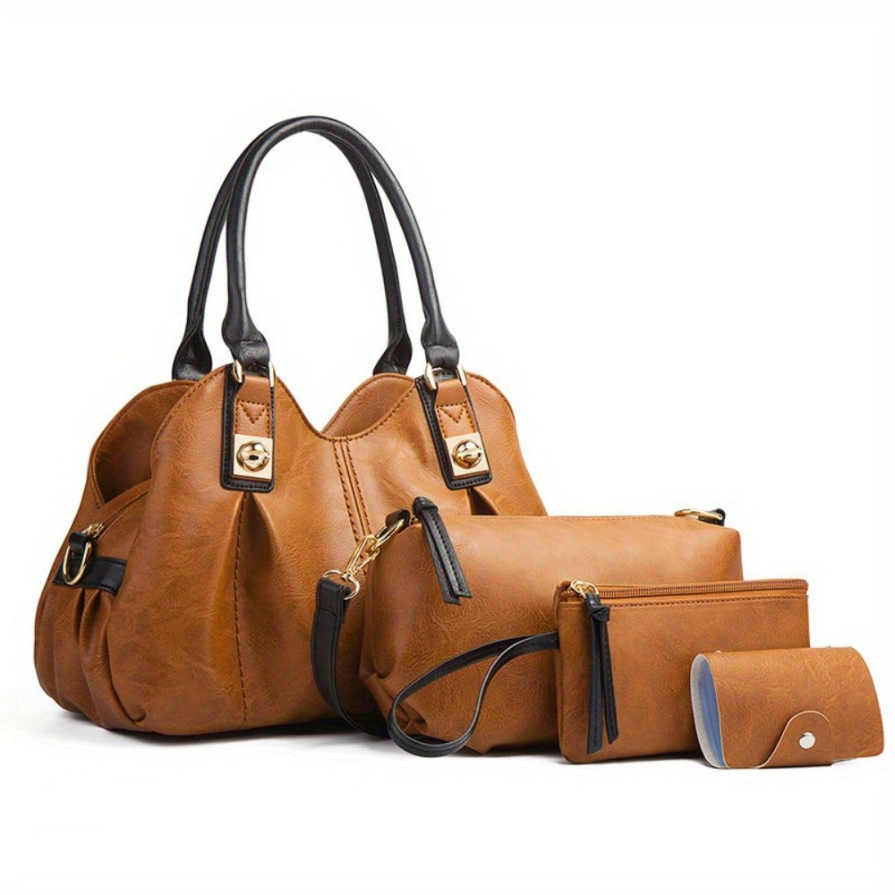 Crossbody Bag for Women – 4-Piece, Large Capacity, Multi-Pocket, Adjustable Strap | Bag Vero – detail view 8