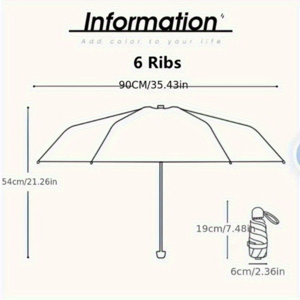 Travel Umbrella – Mini, Compact, Foldable, for Travel | Bag Vero – detail view 4