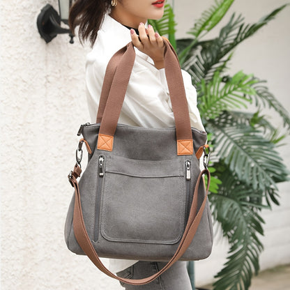 Ladies' Bags, Crossbody Bags, Shoulder Bags, Large Capacity Tote Bags, Workplace Commuting, Durable And Practical, Classic And Simple Casual Design Versatile Zipper Bags, Handbags, Bags, Fabric Bags ( Crossbody Bags Large Capacity Bags)