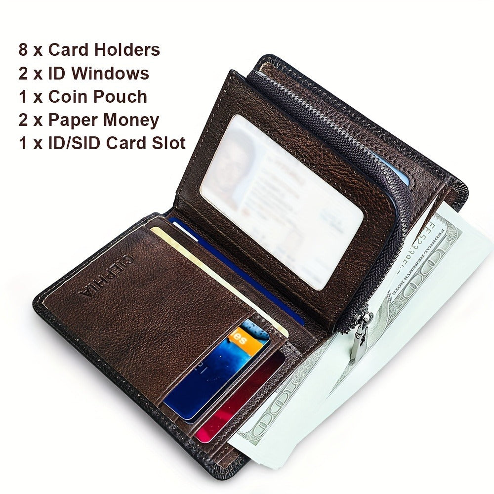 Men's Wallet – Genuine Leather, RFID Blocking, for Everyday Use | Bag Vero – detail view 17