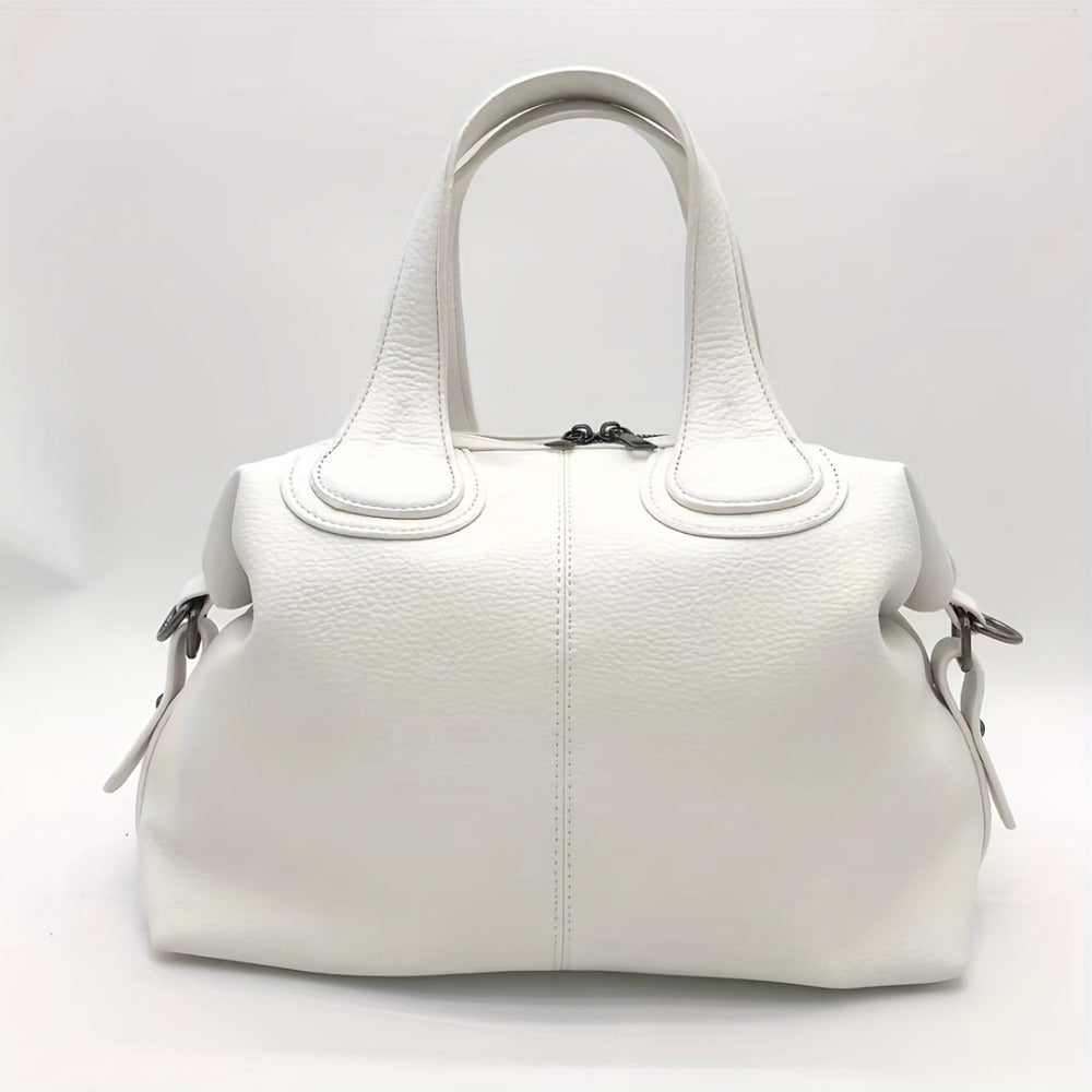 Large Lady Handbag, Large Lady Shoulder Bag, Large Purses for Women, Soft Comfy Solid Color PU Tote Shoulder Bag, All-Match Women's Daily Use Commuter Bags, Womens Handbags, Easter Gifts, Gifts for Mothe, Travel, Cheap