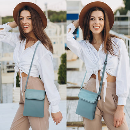 Crossbody Bag for Women – PU Leather, Adjustable Strap, Mini, for Travel | Bag Vero – detail view 32