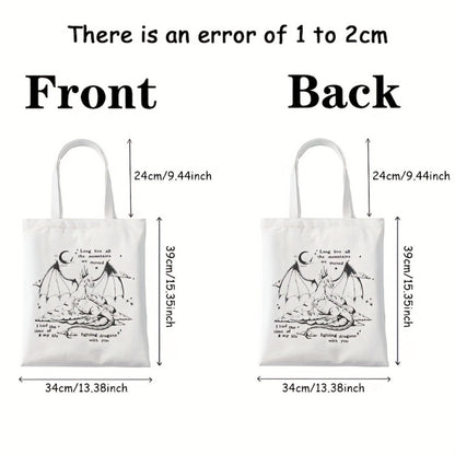 1pc Tote Bag, Shoulder Bag for Travel Daily Commute