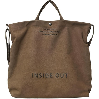 Large Tote Bag For Women, Canvas Bag Women Gift, Fashion Crossbody Bag, Large Capacity Shoulder Bag