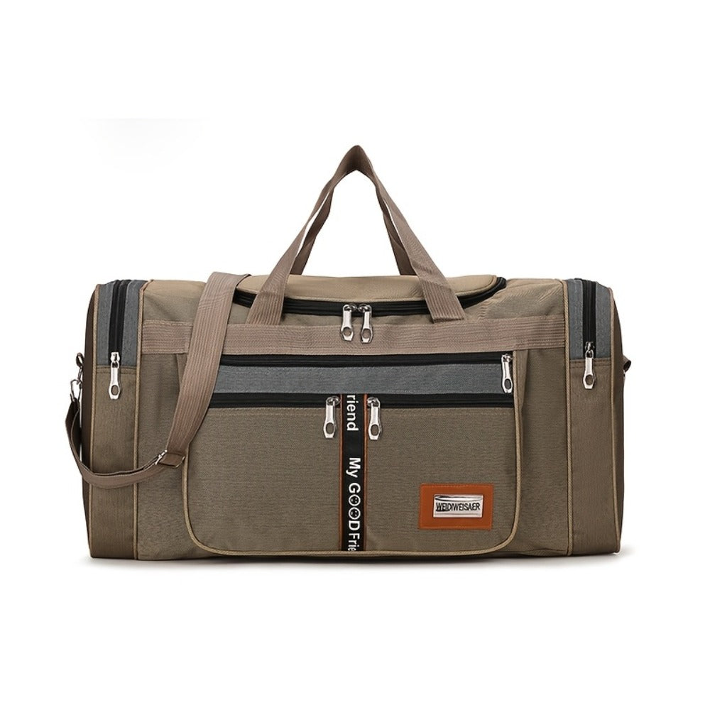 Large Capacity Foldable Portable Travel Bag Men's And Women's Long And Short Distance Travel Luggage Bag High Quality