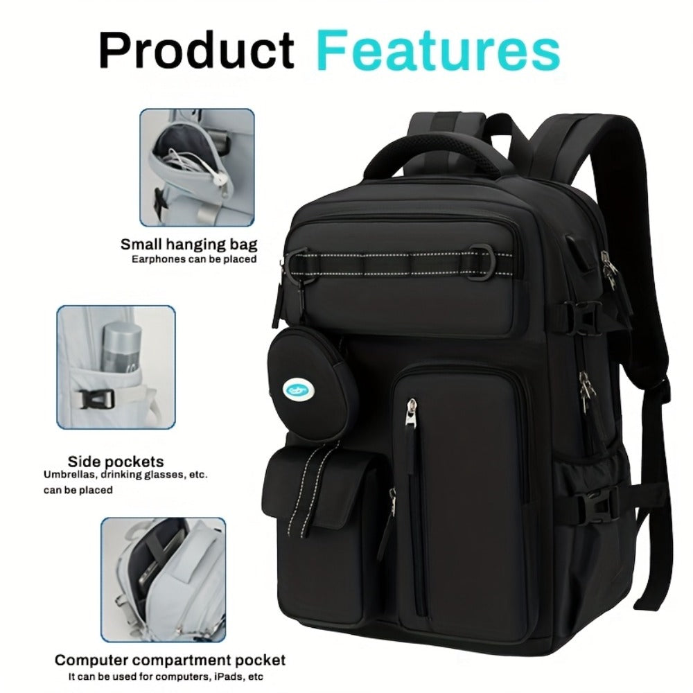 Versatile Voyager Backpack - Travel for Women with Shoe Compartment, Airline Approved, Durable, And Spacious for Outdoor Enthusiasts