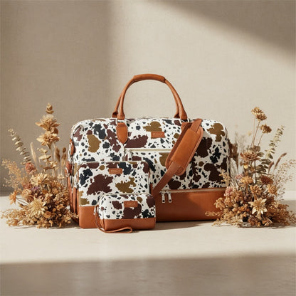 Carry On Luggage – for Travel, Patterned Weekender Shoe Compartment Large | Bag Vero – detail view 10