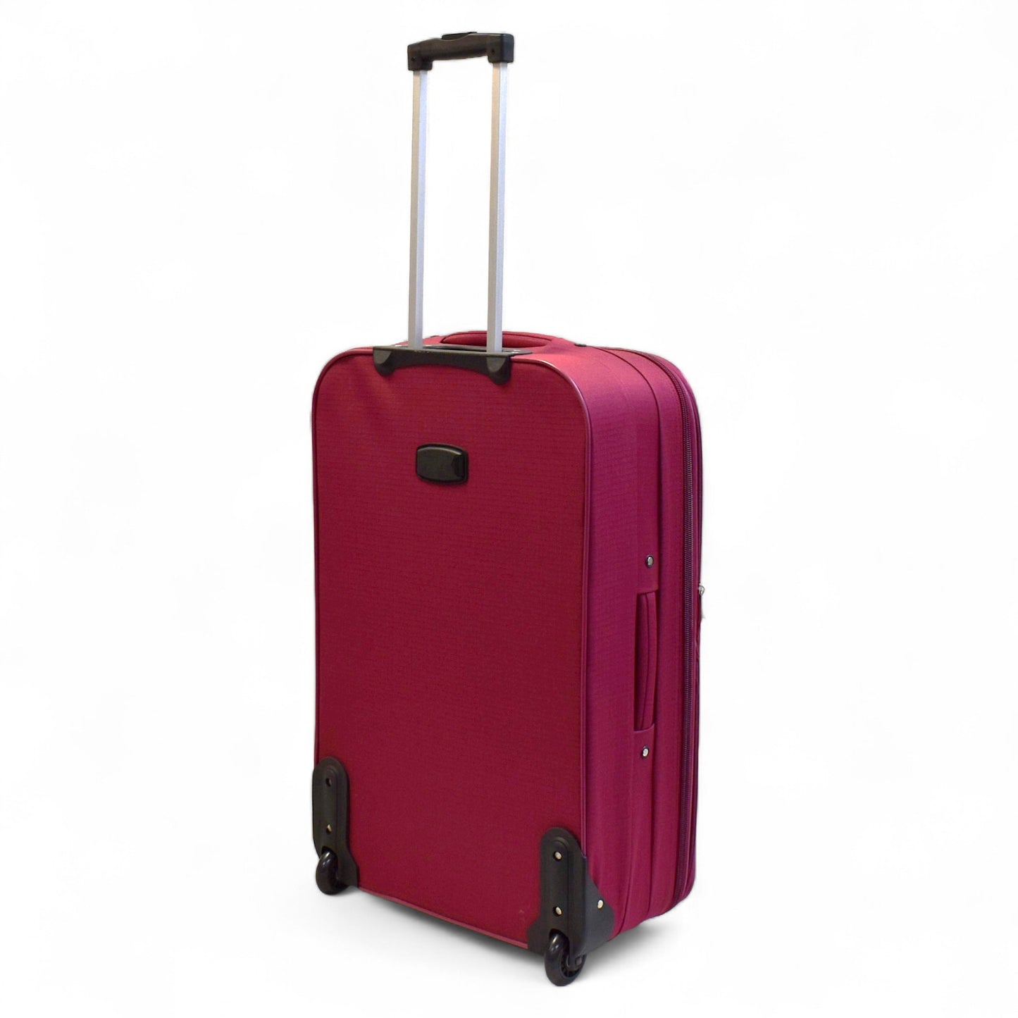 5-Piece Lightweight Softside Luggage Set – 2-Wheel Expandable Rolling Suitcases with Telescopic Handle – Durable Travel Case Set in Multiple Sizes – Inline Wheels & Zipper Compartments – Ideal for Business, Family Travel, Weekend Trips – Black, Red, Brown