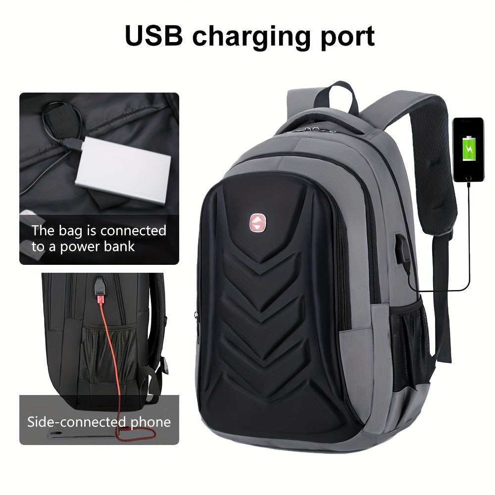 High Quality Outdoor Hiking Laptop Backpack - Fits 15.6 Laptops, Secure Compartment, Spacious Durable for Commuting & Business Trips