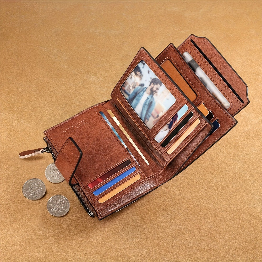 Men's Wallet – Genuine Leather, RFID Blocking | Bag Vero – detail view 5
