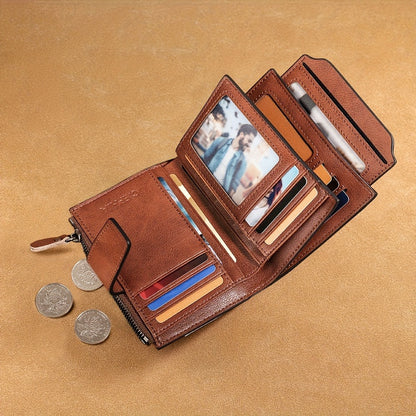 Men's Wallet – Genuine Leather, RFID Blocking | Bag Vero – detail view 5