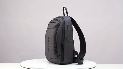 [FENRUIEN Chest Bag] FENRUIEN Men's Chest Bag - Multifunctional Shoulder Crossbody Bag - Compact Backpack for 9.7-Inch Tablets - Convenient for Summer Outings
