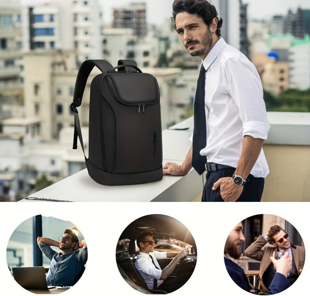Laptop Backpack – USB Charging, Large Capacity, Trolley Sleeve, for Travel & Work | Bag Vero – detail view 12