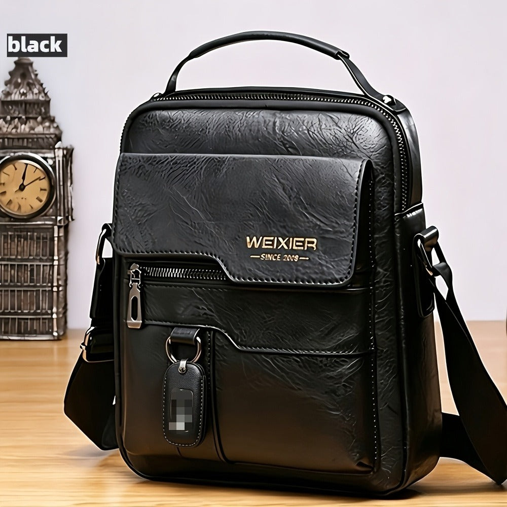 Travel Backpack – Genuine Leather, Large Capacity, Adjustable Strap, for Travel & Work | Bag Vero – detail view 2