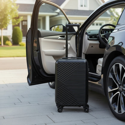 Trolley Suitcase, Travel Handbag, Makeup Bag, A Single 20in Suitcase, Men'S Luggage, Women'S Luggage, ABS Material Suitcase, Suitable For Business Travel, Personal Travel, Mixed Colors