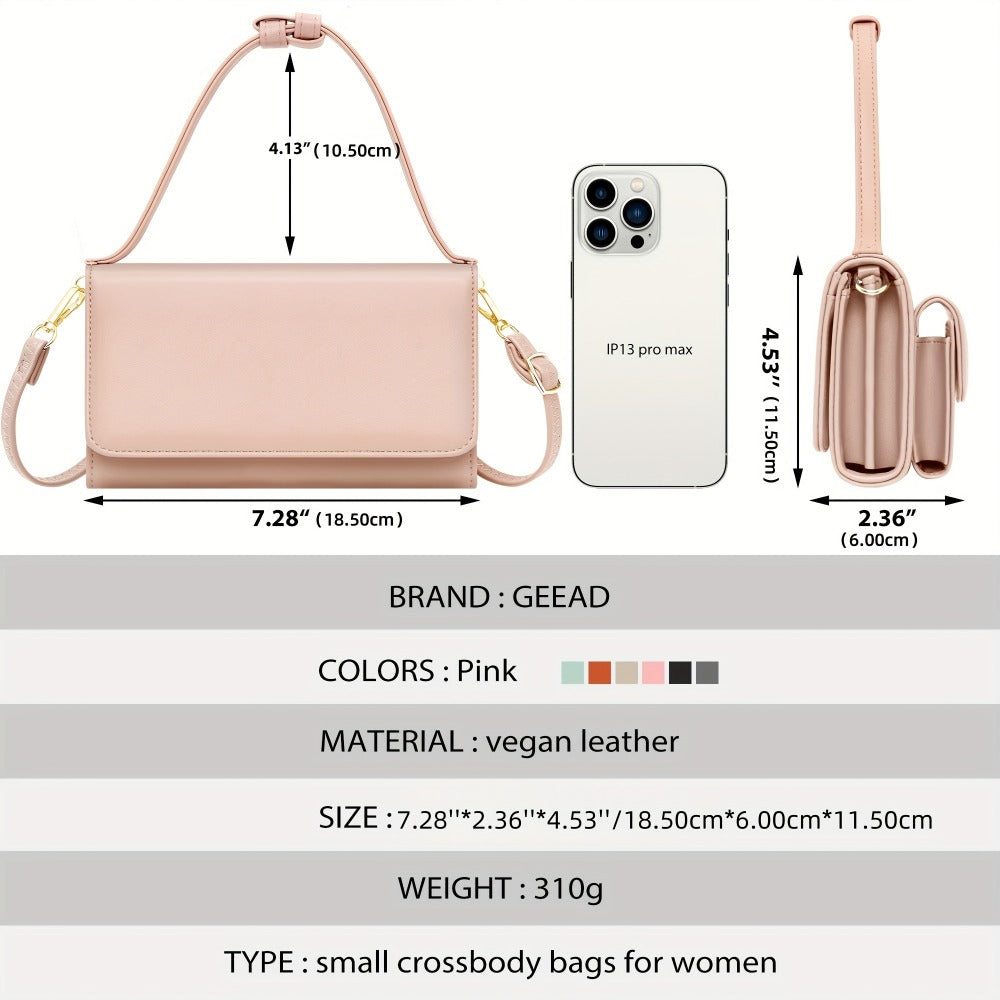 Women's Wallet – 13 Colors, PU Leather, Mini, Adjustable Strap | Bag Vero – detail view 19