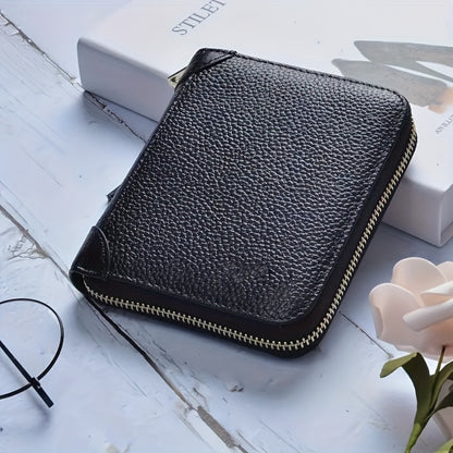 RFID Blocking Credit Card Holder Wallets For Men Women Money Case Coin Purse Credit Card Holder Wallet Zip Card Case