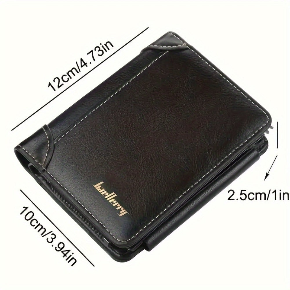 Men's Wallet – Polyester, Vintage Trifold Buckle Unisex Card | Bag Vero – detail view 3