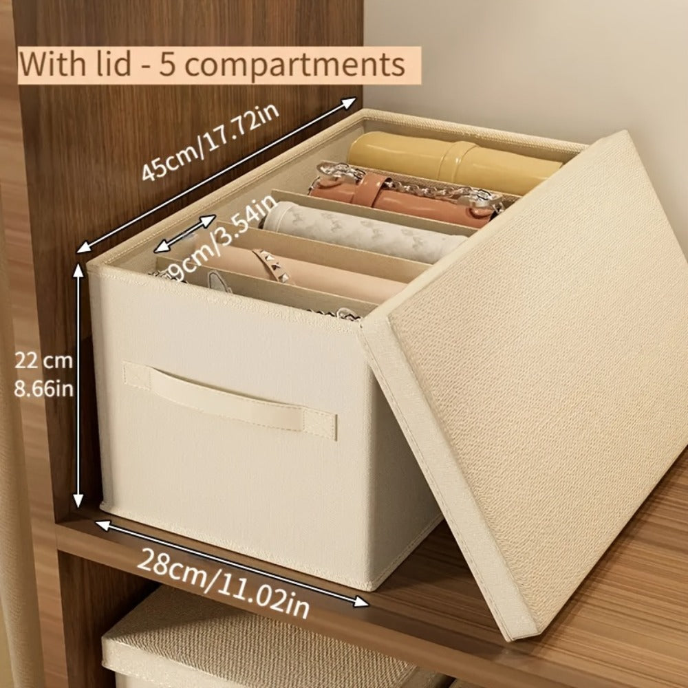 [Bag-In-Bag, Storage Bag] Bag Storage Space-Saving Household Tote Backpack Storage Bag Wardrobe Divider Dustproof Bag