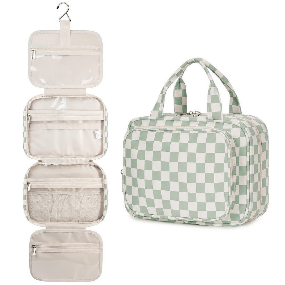 Travel Makeup Bag – for Travel, Hanging Toiletry Compartment Kit Cosmetic | Bag Vero – detail view 6