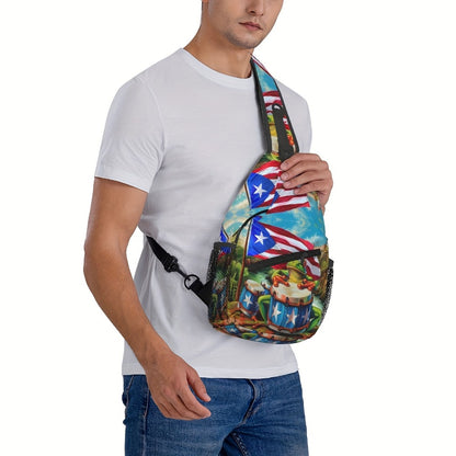 Sling Bag – Polyester, Foldable, Large Capacity, for Travel | Bag Vero – detail view 7