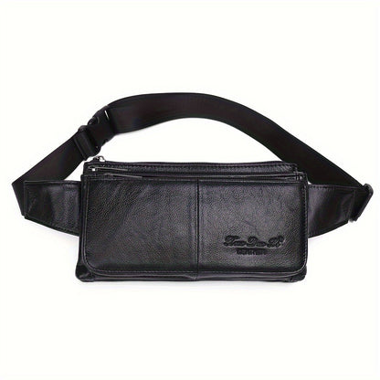 Waist Bag – Genuine Leather, Adjustable Strap, Lightweight, for Travel | Bag Vero – detail view 15