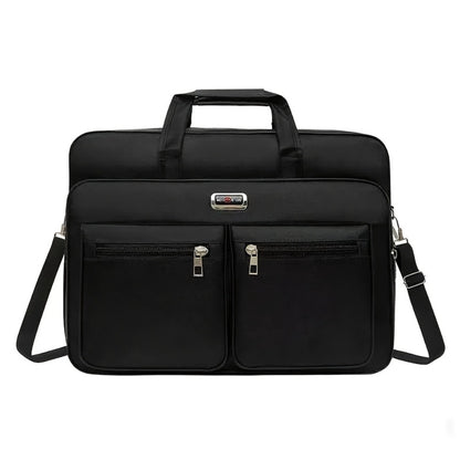 15.6-inch Laptop Computer Bag, Business Briefcase Suitable for Both Men And Women, with Shoulder Strap And Messenger-style Single-shoulder Bag, Durable Office Bag, Laptop/computer Carry-on Bag