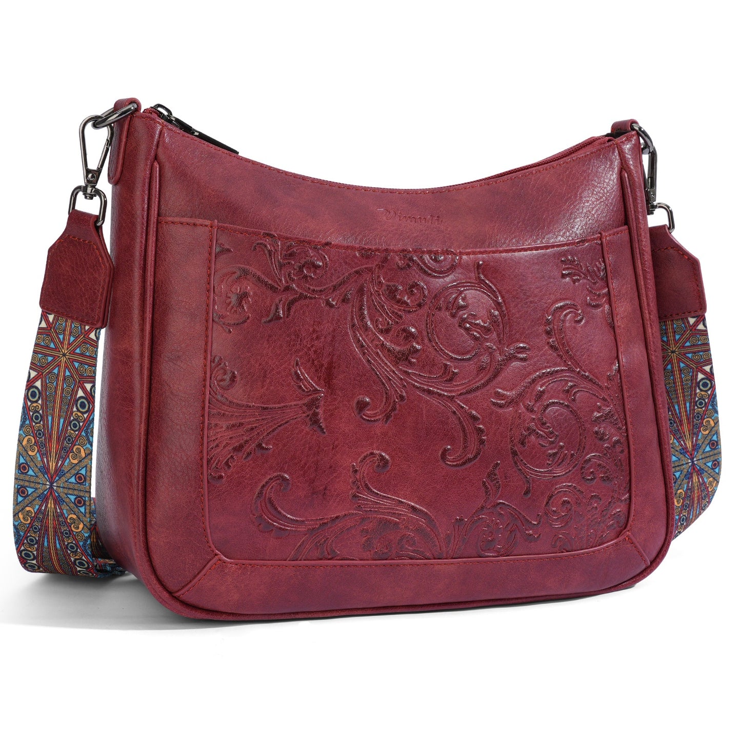 Embossed Crossbody Handbags Shoulder Bags For Women - Everyday Purse With Adjustable Strap - Ladies Bag Tote For Mom Gift Classic Chic