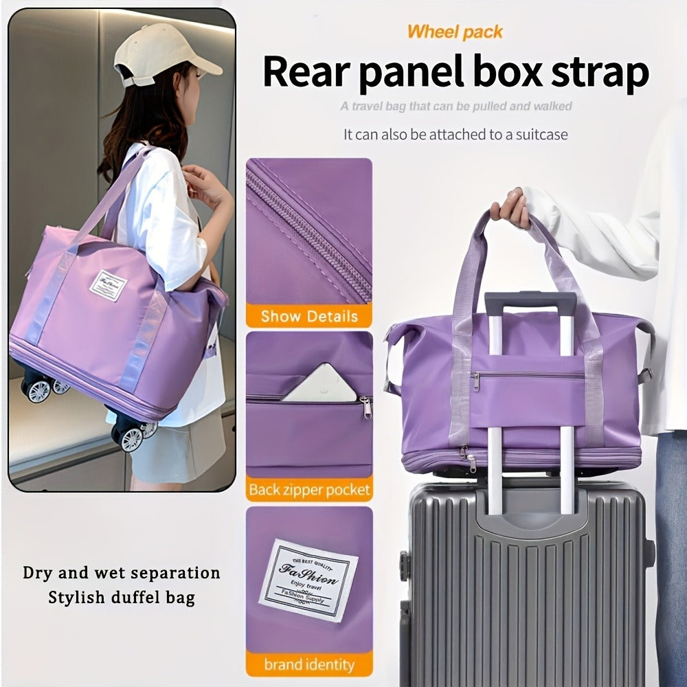 Carry On Luggage – Soft Shell, Expandable, Foldable, Spinner Wheels | Bag Vero – detail view 5