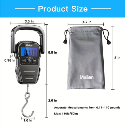Carry On Luggage – for Travel, Digital Scale 110lb 50kg Portable | Bag Vero – detail view 2