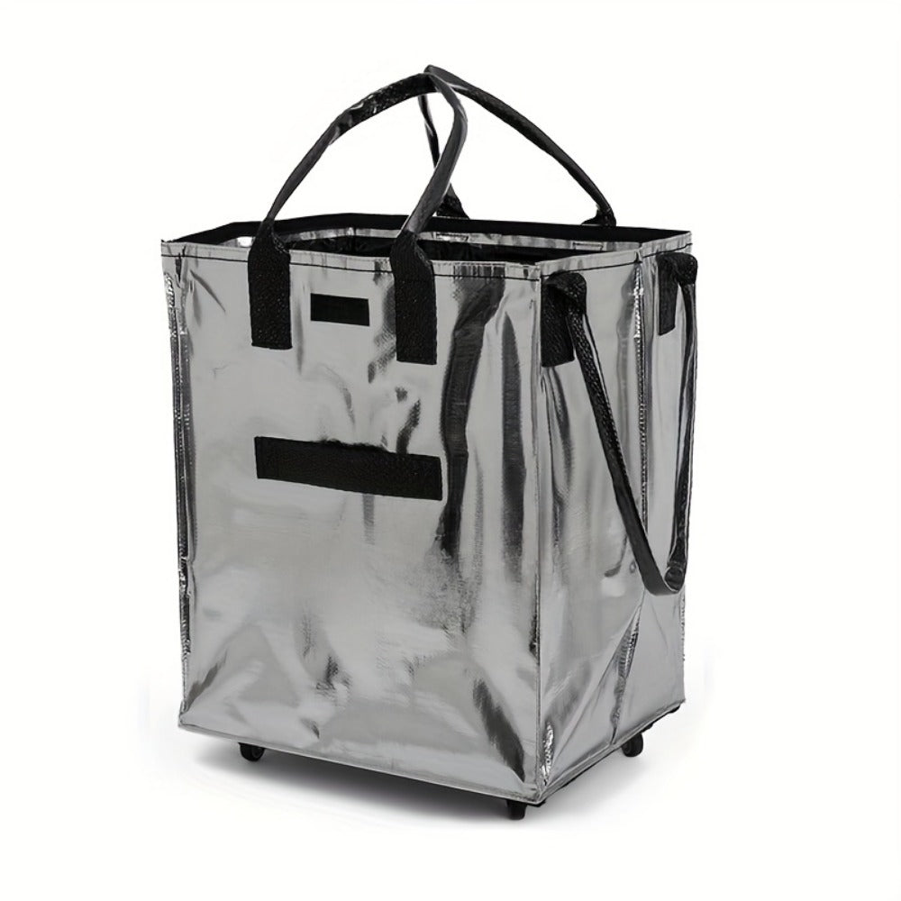 Carry On Luggage – Foldable, Foldable Rolling Shopping Cart Wheels | Bag Vero – detail view 5