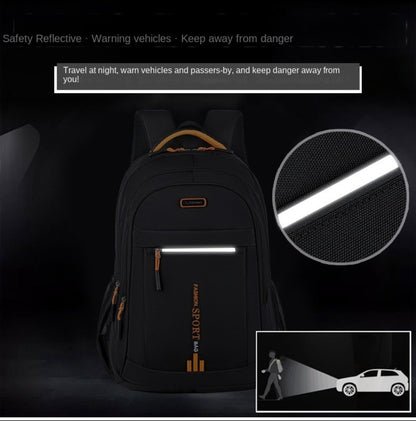 Men's Large Capacity Business Laptop Backpack, Travel and Sports Bag for Women