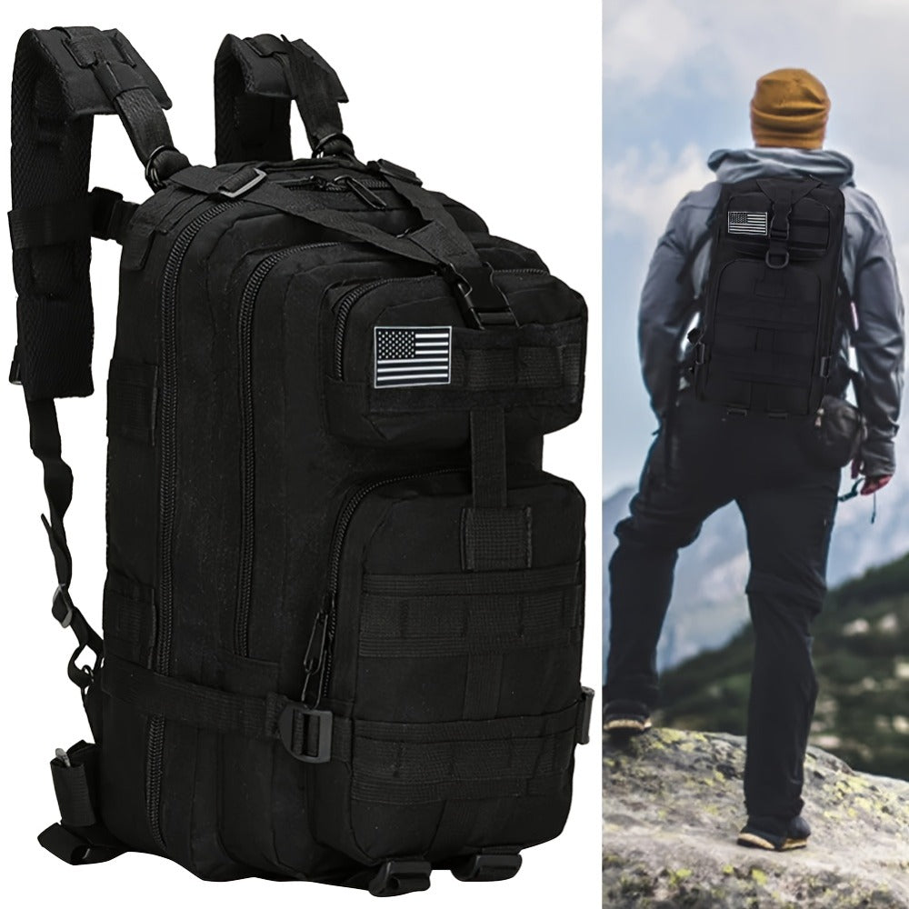 Compact 6.6gal Lightweight Tactical Rucksack - Durable Backpack for Cycling, Travel And Daily Use | Ideal Gift for Men