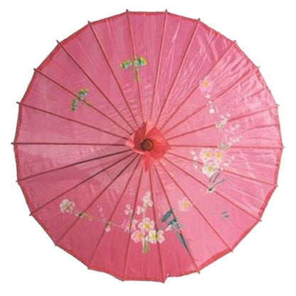 Small 22" Japanese Chinese Umbrella Parasol Ideal for Weddings, Parties, Photography, Costumes, Cosplay, and Decorative Events